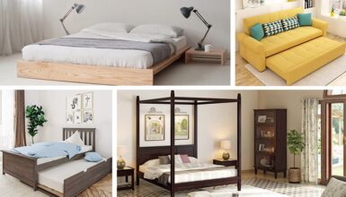 different types of bed frames