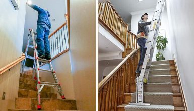best adjustable ladders for stairs