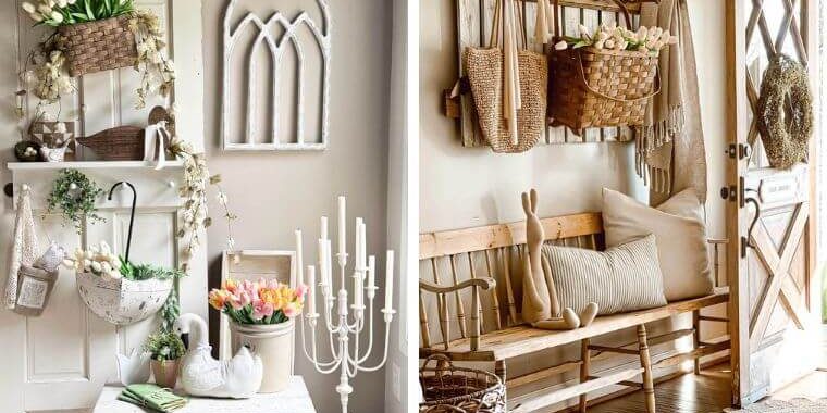 rustic spring decor ideas