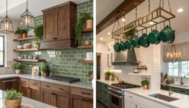 green kitchen ideas