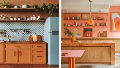 orange kitchen ideas