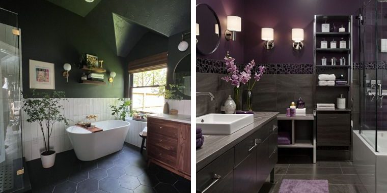 Moody Bathroom Ideas