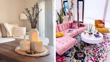 boho coffee table decor ideas