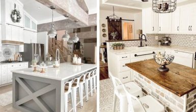 farmhouse kitchen island ideas