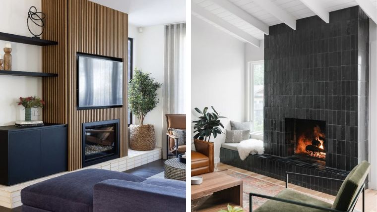 36 Modern Fireplace Ideas That Elevate Any Living Space - Redo Your House