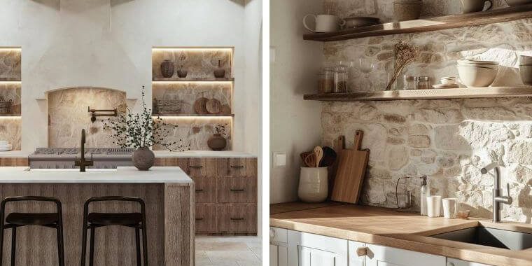 Stone Backsplash Kitchen Ideas