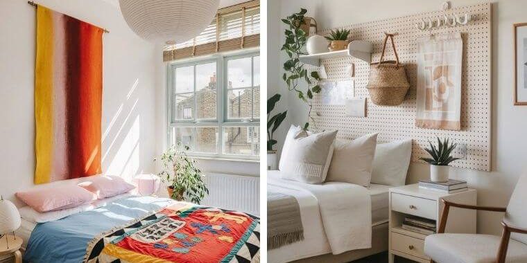 no headboard bedroom ideas