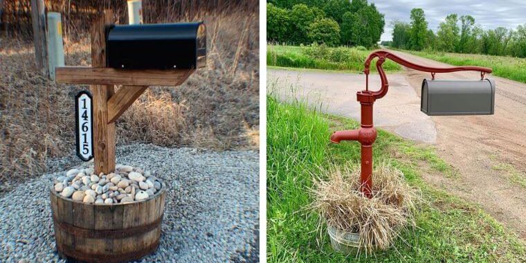 farmhouse mailbox ideas