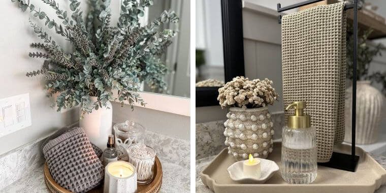 Bathroom Counter Decor Ideas