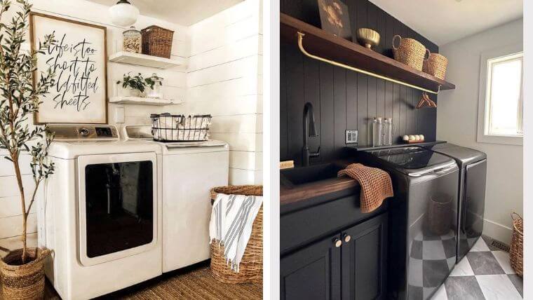 24 Farmhouse Laundry Room Ideas to Refresh Your Space With Timeless ...