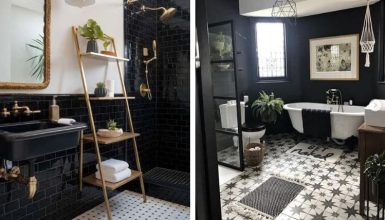 Black Bathroom Ideas