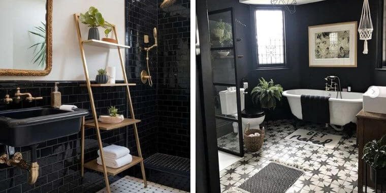 Black Bathroom Ideas