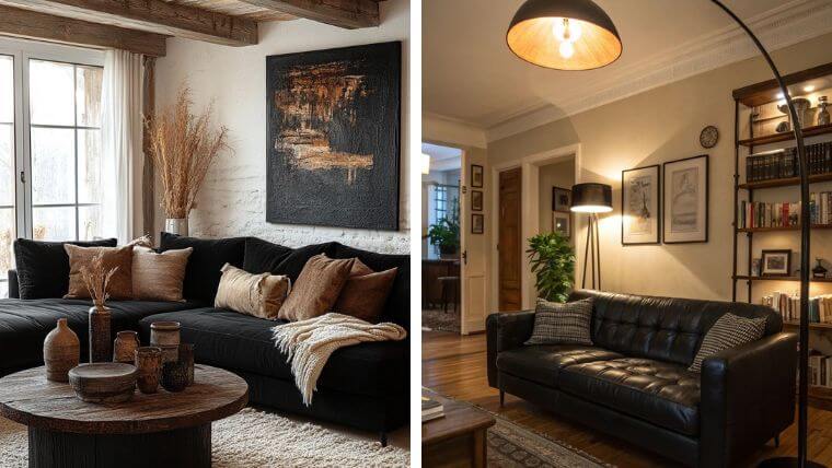21 Black Couch Living Room Ideas for a Chic and Sophisticated Look ...