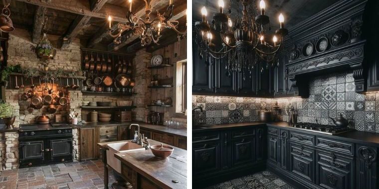 gothic kitchen ideas