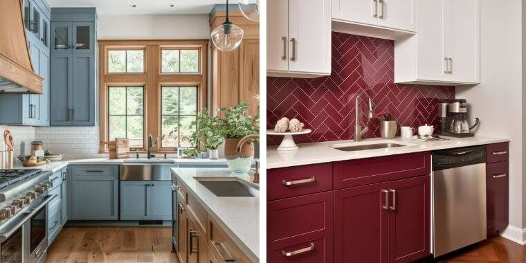 Two Tone Kitchen Ideas