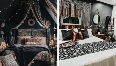 Dark Boho Bedroom Ideas