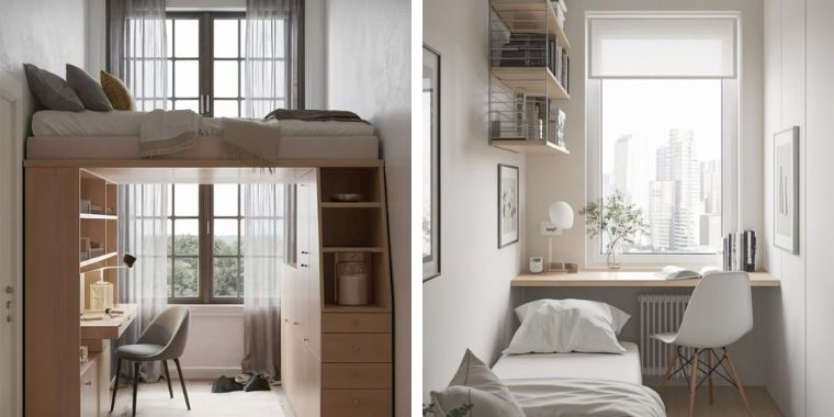 Clever Small Bedroom Ideas