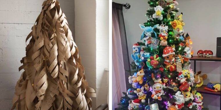 22 Creative DIY Christmas Tree Alternative Ideas