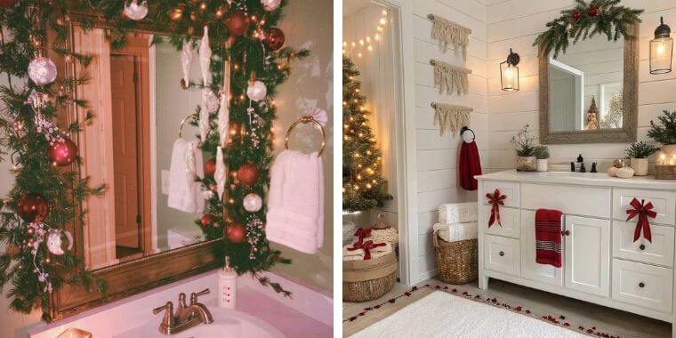 Christmas Bathroom Decor Ideas