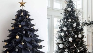 Black Christmas Tree Ideas