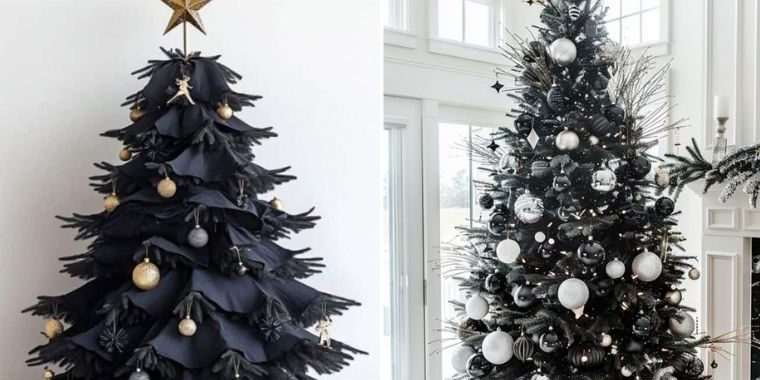 Black Christmas Tree Ideas