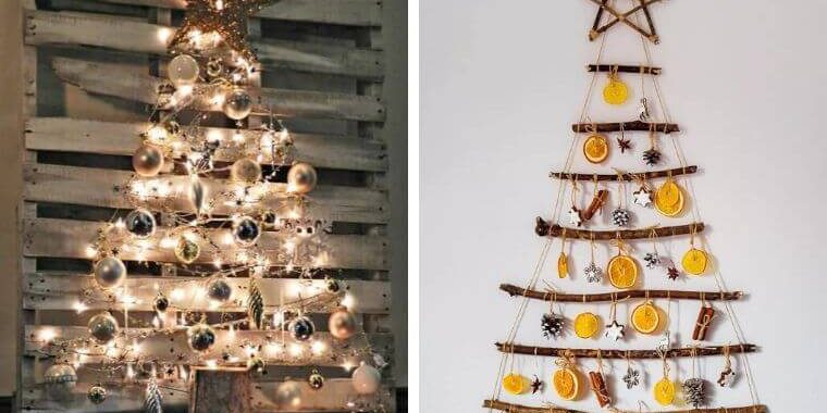 Wall Christmas Tree Ideas