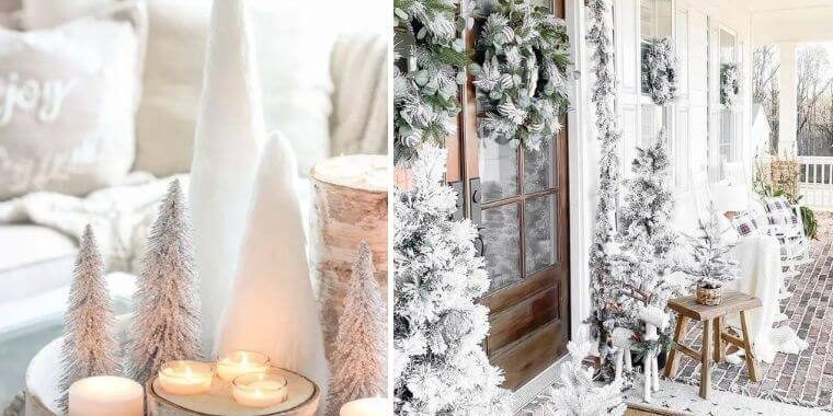White Christmas Decor Ideas