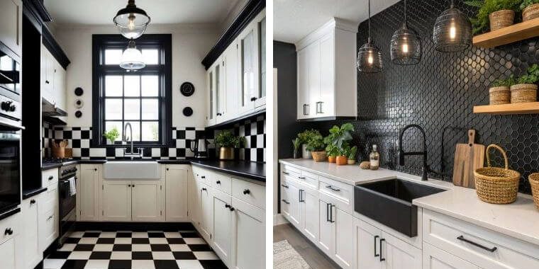 Black and White Kitchen Ideas