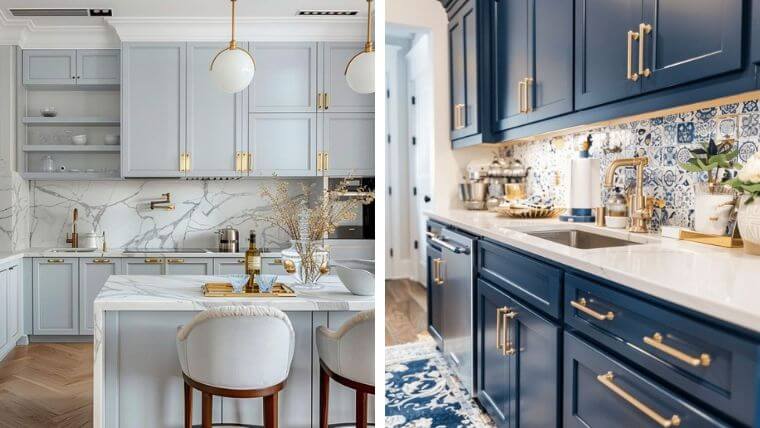 36 Blue Kitchen Ideas for a Calm Yet Stylish Space - Redo Your House