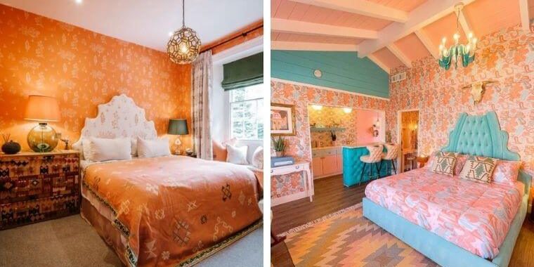 Orange Bedroom Ideas