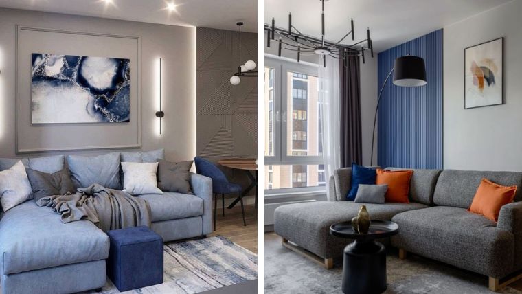 21 Blue and Grey Living Room Ideas That Feel Modern and Relaxed - Redo ...