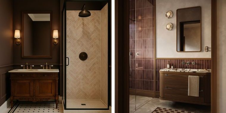 Brown Bathroom Ideas