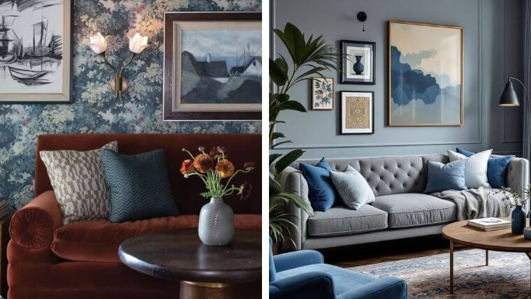 30 Blue Living Room Ideas for Every Shade and Style - Redo Your House