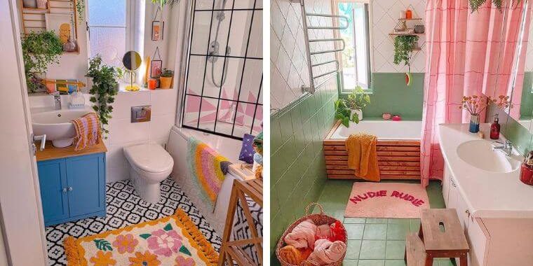 colorful bathroom ideas