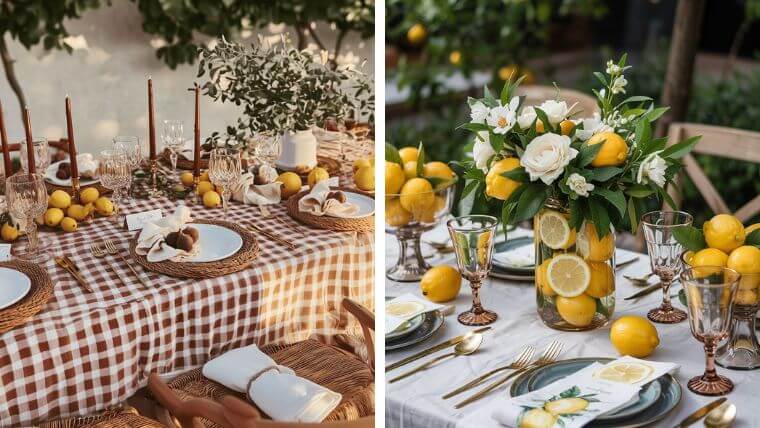 24 Lemon Table Decor Ideas for Bright and Happy Spaces - Redo Your House