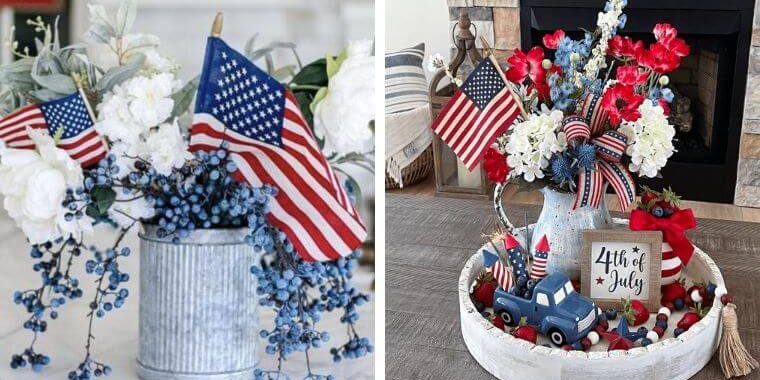 4th of July Table Centerpiece Ideas