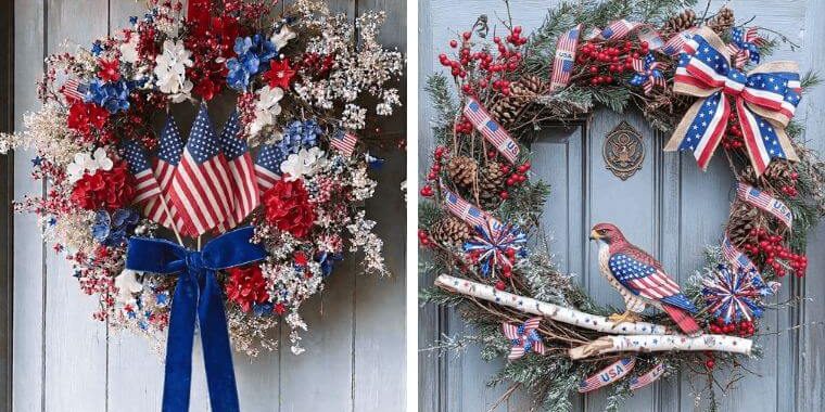 4th of July Wreath Ideas