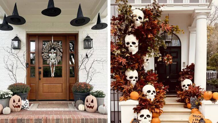 29 Halloween Front Porch Decor Ideas to Spook Up Your Home - Redo Your ...