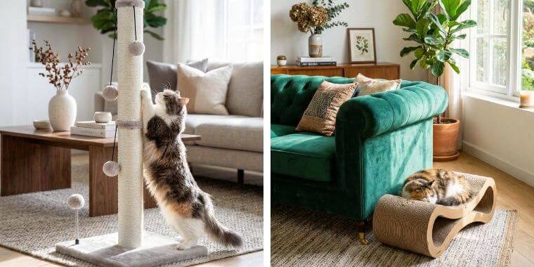 Keep Cats From Scratching Furniture