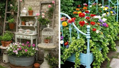 Vintage Garden Decor Ideas