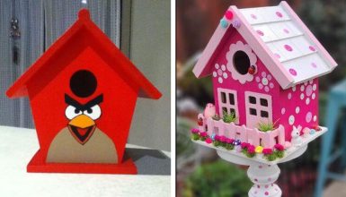 cute birdhouse painting ideas