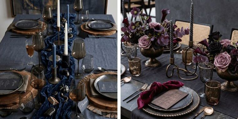 moody tablescape ideas