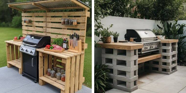 Outdoor Grill Station Ideas