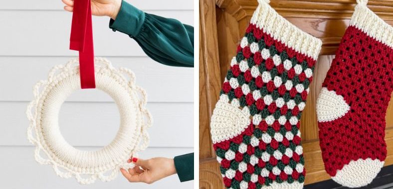 Crochet Christmas Decor Ideas